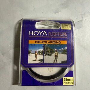 HOYA 58mm Camera Lens Filter CIR-Polarizing Pitch:0.75